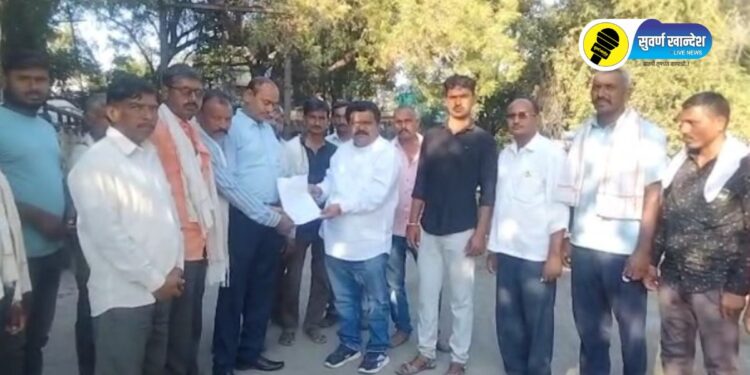 विद्युत रोहित्राअभावी शेतकऱ्यांचे हाल, पाचोरा काँग्रेसचा महावितरणवर हल्लाबोल