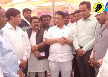 वीज कर्मचाऱ्यांच्या संपाला पाचोरा काँग्रेसचा संपाला पाठिंबा, आमदार सुधीर तांबेंची उपस्थिती