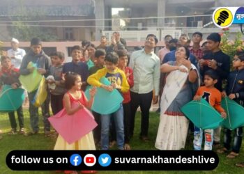 VIDEO : शिवसेना नेत्या वैशालीताई सूर्यवंशी यांनी बाळगोपाळांसोबत साजरा केली संक्रांत