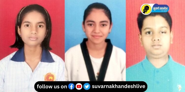 पाचोऱ्याच्या विद्यार्थ्यांची जिल्हास्तरीय तायक्वांदो स्पर्धेत बाजी, आता विभागीय स्पर्धेचे असणार आव्हान