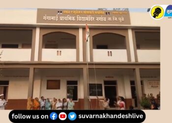 74 वा प्रजासत्ताक दिवस, धुळ्यातील नगाव येथे उत्साहात साजरा; पाहा VIDEO
