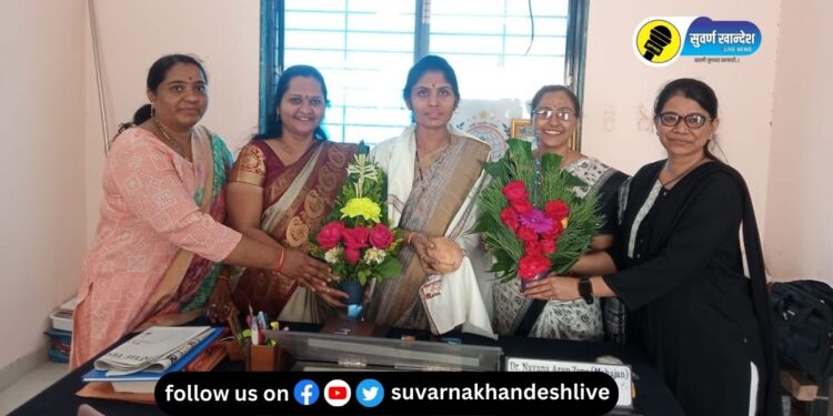 जळगाव : डॉ. नयना महाजन यांची डॉ. उल्हास पाटील विधी महाविद्यालयाच्या प्र-प्राचार्यपदी नियुक्ती