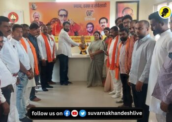 पाचोऱ्यात छत्रपती शिवरायांना अभिवादन, वैशाली सुर्यवंशी यांनी दिला एकजुटीचा संदेश