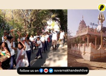 धुळे : नगाव येथे भव्य त्रिशूल रॅलीचे आयोजन, विशेष आकर्षण होते…