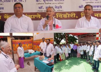 लेफ्टनन्ट जनरल (नि.) माधुरी कानिटकर शिबिरात बोलताना