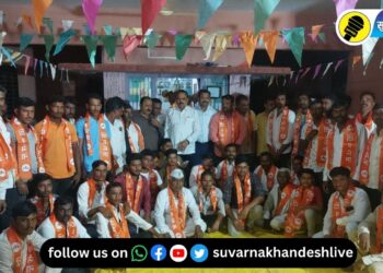 पाचोऱ्यात आमदार किशोर पाटील यांचा भाजपला धक्का?, युवा मोर्चाच्या पदाधिकाऱ्यांसह अनेकांचा शिंदे गटात प्रवेश