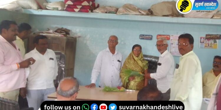 वाडी-शेवाळे विविध कार्यकारी सहकारी सोसायटी चेअरमनपदी प्रभाबाई पाटील बिनविरोध