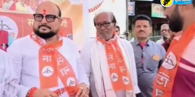 जळगाव जिल्ह्यात ठाकरे गटाला धक्का, मंत्री गुलाबराव पाटलांच्या उपस्थितीत शेकडो कार्यकर्त्यांचा शिवसेनेत पक्षप्रवेश