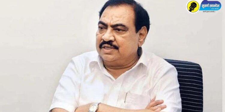 राष्ट्रवादीचे जेष्ठ नेते एकनाथ खडसे (फाइल फोटो)