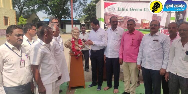सामनेर येथील महात्मा गांधी विद्यालयात फिरते विज्ञान प्रदर्शन, आमदार किशोर पाटील यांच्या हस्ते उद्घाटन