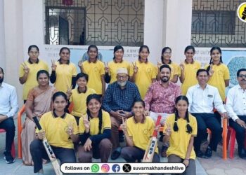Pachora : पाचोऱ्याच्या मुलींची राज्यस्तरावर भरारी, न्यू बुरहानी इंग्लिश मीडियम स्कूलमधील मुलींच्या क्रिकेट संघाची निवड