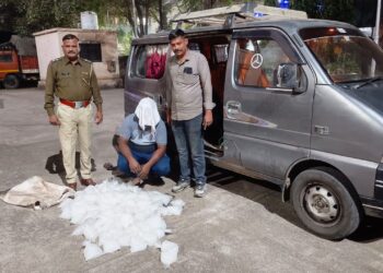 अवैध दारू वाहतूक करणाऱ्या वाहनावर कारवाई, पाचोरा राज्य उत्पादन शुल्क विभागाकडून 5 लाख 20 हजारांचा मुद्देमाल जप्त