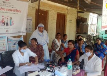 महापारेषण, वाय फोर डी व सीर भारत फाऊंडेशन यांच्या संयुक्त विद्यमाने गडचांदूर येथे मोफत आरोग्य तपासणी शिबीर