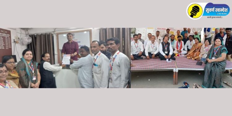 पाचोरा येथील ट्रकचालकांच्या नवीन कायद्याविरोधातील आमरण उपोषणाला मानवाधिकार संघटनेचा पाठिंबा