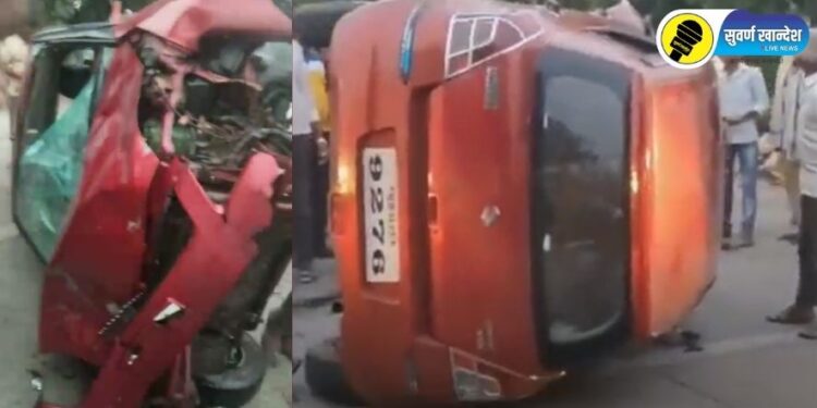 गोराडखेडा येथे भीषण अपघात, भरधाव वेगाने जाणाऱ्या स्विफ्ट कारने दिली धडक, 2 जण जागीच ठार