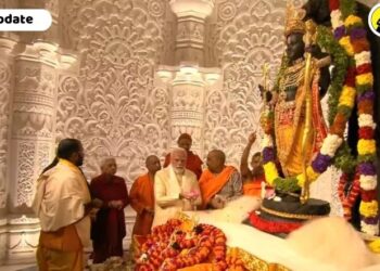 Ram Mandir Live Update : जय श्रीराम! अखेर, तो क्षण आलाच, प्रभू श्रीरामाचा प्राणप्रतिष्ठापना सोहळा संपन्न