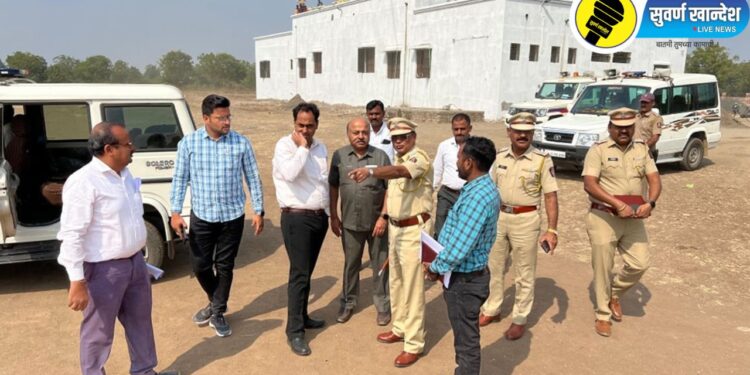 साहित्य संमेलनस्थळी जाणाऱ्या सर्व रस्त्यांची कामे पूर्ण, जिल्हाधिकारी आयुष प्रसाद यांनी घेतला आढावा