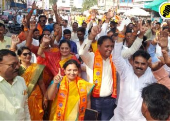 पाचोर्‍यात ‘जय श्रीराम’चा गजर! वैशाली सुर्यवंशी यांच्या पुढाकाराने भव्य रामरथ शोभायात्रा