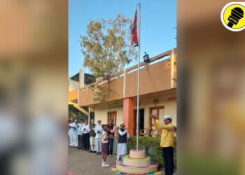 पिंपळगाव (हरे) येथील मूकबधिर निवासी विद्यालयात प्रजासत्ताक दिन उत्साहात साजरा