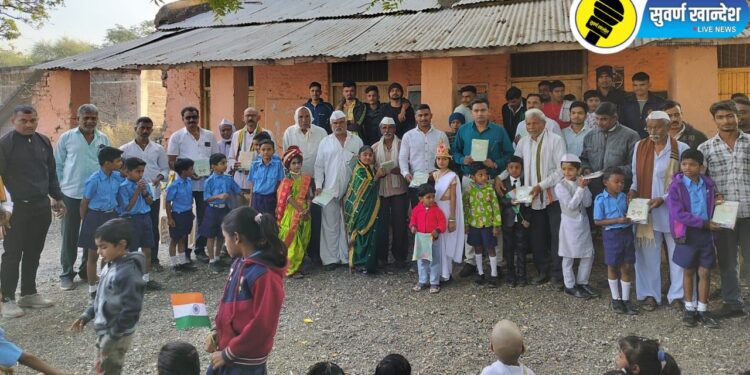लोहारी येथील फौजी पोलीस ग्रुपच्या माध्यमातून कौतुकास्पद कार्य, विद्यार्थ्यांचे वाढत आहे मनोबल