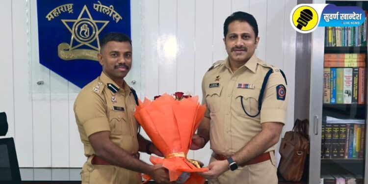 Jalgaon SP : जळगाव जिल्हा पोलीस अधीक्षकपदाचा एमसीव्ही महेश्वर रेड्डी यांनी स्वीकारला पदभार