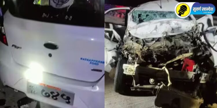 Accident News : समृद्धी महामार्गावर भीषण अपघात, तिघांचा जागीच मृत्यू