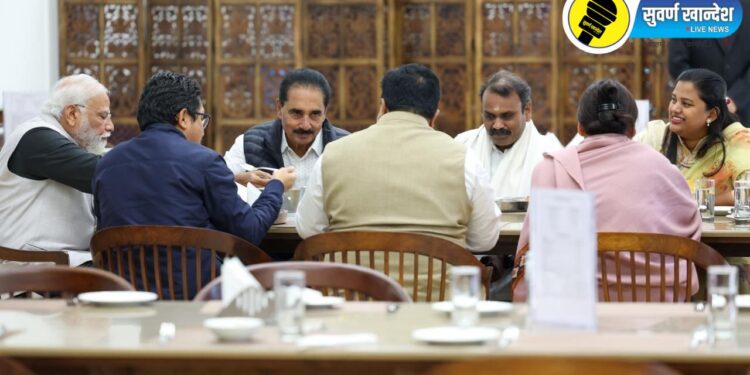 नंदुरबारच्या खासदार डॉ. हिना गावित यांना मिळाला पंतप्रधानांसोबत स्नेहभोजनाचा मान