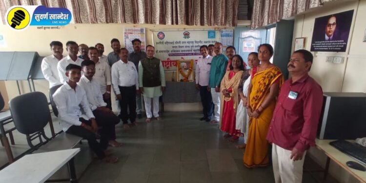 मोराणे येथील समाजकार्य महाविद्यालयात छत्रपती शिवाजी महाराज यांची जयंती उत्साहात साजरा