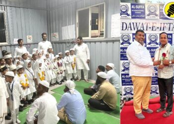 पाचोरा येथील अस्सुफा इंटरनॅशनल स्कूल येथे पवित्र रमजानची इफ्तार साजरा