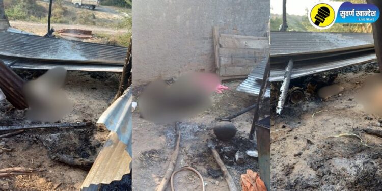 अंतुर्ली येथे घराला लागलेल्या भीषण आगीत उदरनिर्वाहाचे साधन गमावले अन् कुटुंबावर आली उपासमारीची वेळ