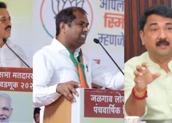 ‘तुम्हाला तिकीट दिले नाही तर…,’ चाळीसगावात गिरीश महाजन यांच्यासह मंगेश चव्हाण यांची उन्मेष पाटील यांच्यावर टीका