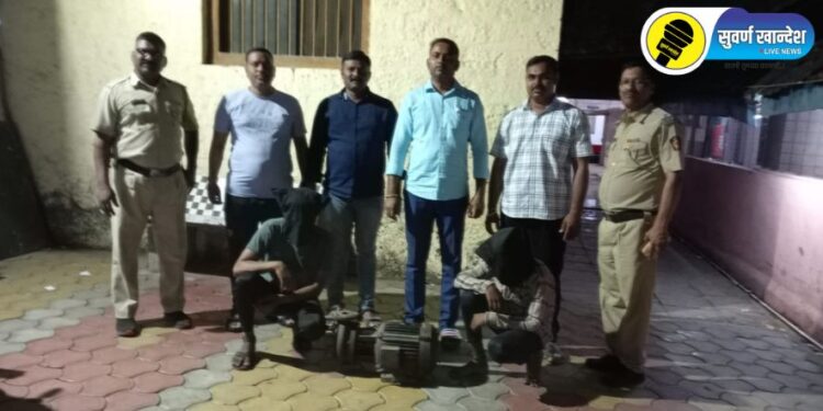 पाचोरा येथे पाण्याची मोटर चोरणाऱ्या आरोपीस पोलिसांनी अवघ्या दोन तासात केली अटक, नेमकं काय घडलं?
