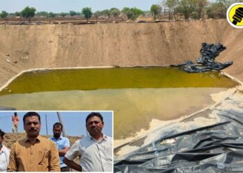 जळगाव जिल्ह्यात शेततळ्यातील वाटरप्रूफ कागद चोरीच्या घटनांमध्ये वाढ, पोलिस प्रशासन लक्ष देणार का?