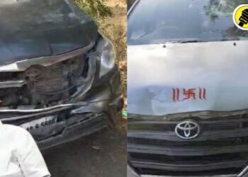 मोठी बातमी! शरद पवारांच्या ताफ्यातील गाड्यांचा भीषण अपघात, किनगावजवळ नेमकं काय घडलं?