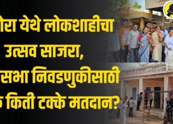 पाचोरा येथे लोकशाहीचा उत्सव साजरा, लोकसभा निवडणुकीसाठी नेमके किती टक्के मतदान?