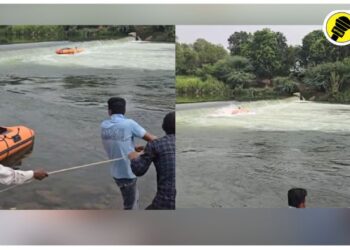 sdrf team accident in Ahmednagar