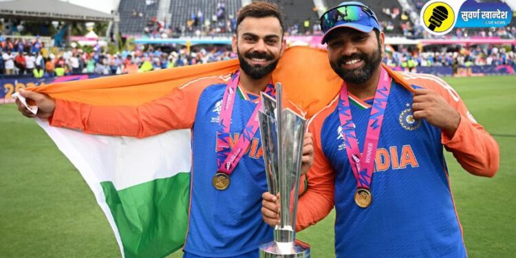 Breaking News : विराट कोहलीनंतर कॅप्टन रोहित शर्माचीही निवृत्तीची घोषणा