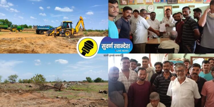 “लासगाव बरडीवरील सोलर प्रकल्प रद्द करा!,” ग्रामस्थांची तीव्र मागणी, ग्रामपंचायत प्रशासनाला निवदेन