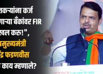 “शेतकऱ्यांना कर्ज नाकारणाऱ्या बँकांवर FIR दाखल करु!”, उपमुख्यमंत्री देवेंद्र फडणवीस नेमकं काय म्हणाले?