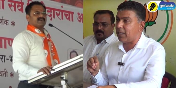 “….त्यांचे फक्त 100 दिवस शिल्लक,” भाजपचे अमोल शिंदे यांची नाव न घेता आमदार किशोर पाटील यांच्यावर टीका