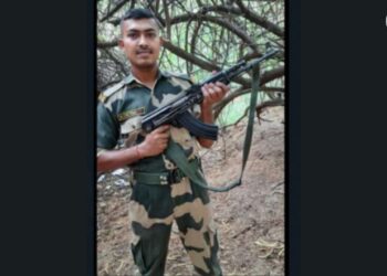 पाचोरा येथील बीएसएफच्या जवानास मिझोराम येथे देशसेवा बजावताना वीरमरण