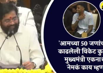 ‘आमच्या 50 जणांच्या टीमने काढलेली विकेट कुणीही…,’ मुख्यमंत्री एकनाथ शिंदे नेमकं काय म्हणाले?