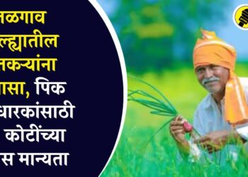 जळगाव जिल्ह्यातील शेतकऱ्यांना दिलासा, पिक विमाधारकांसाठी 523 कोटीच्या निधीस मान्यता