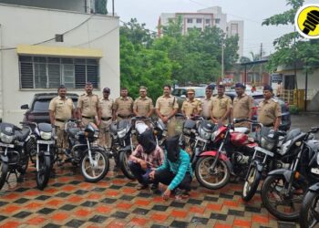 पाचोरा पोलिसांच्या सतर्कतेने मोठी चोरी उघड! चोरीच्या तब्बल 15 दुचाकी केल्या जप्त, दोघांना अटक