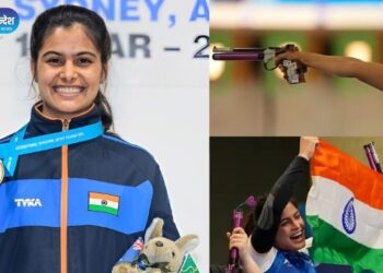 Breaking : पॅरिस ऑलिम्पिकमध्ये भारताला मिळाले पहिले पदक, नेमबाज मनू भाकरने रचला इतिहास