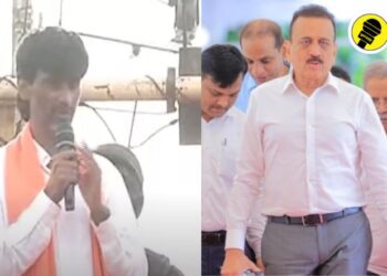 manoj jarange patil on girish mahajan