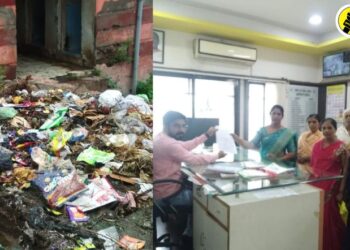 चोपडा शहरातील वार्ड क्रमांक सातमध्ये घाणीचे साम्राज्य, राष्ट्रवादी काँग्रेसच्या निवेदनांनंतर तात्काळ कारवाई