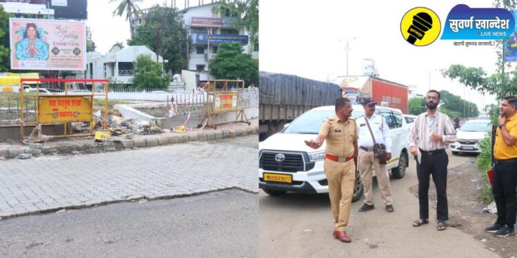 जळगावात होणारी वाहतूक कोंडी तसेच वाढत्या अपघातांवरून जिल्हाधिकाऱ्यांनी संबंधित प्रशासनाला पत्राद्वारे केल्या महत्वाच्या सूचना