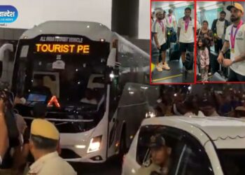 Breaking : टीम इंडिया भारतात दाखल, आज संध्याकाळी मुंबईत विजयी मिरवणूक, असे आहे नियोजन