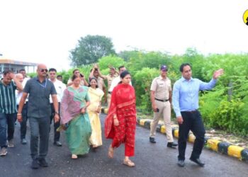 Raksha Khadse reviewed arrangements about PM Narendra Modi Jalgaon visit